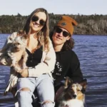 tyler-bertuzzi-with-his-wife-ashley-and-their-two-dogs